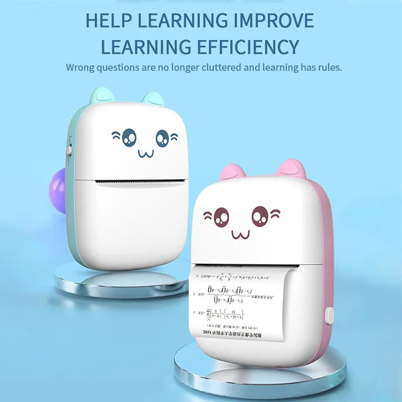 MINI KITTY USB RECHARGEABLE INKLESS PRINTER