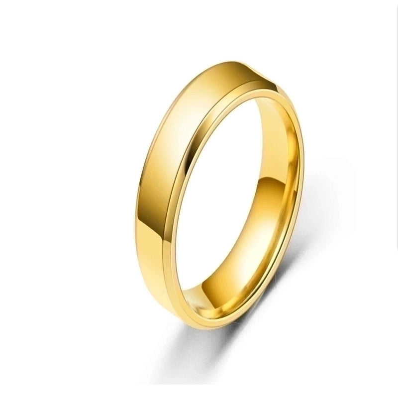 Minimalist Geometric Stainless Steel 18K Gold Plated