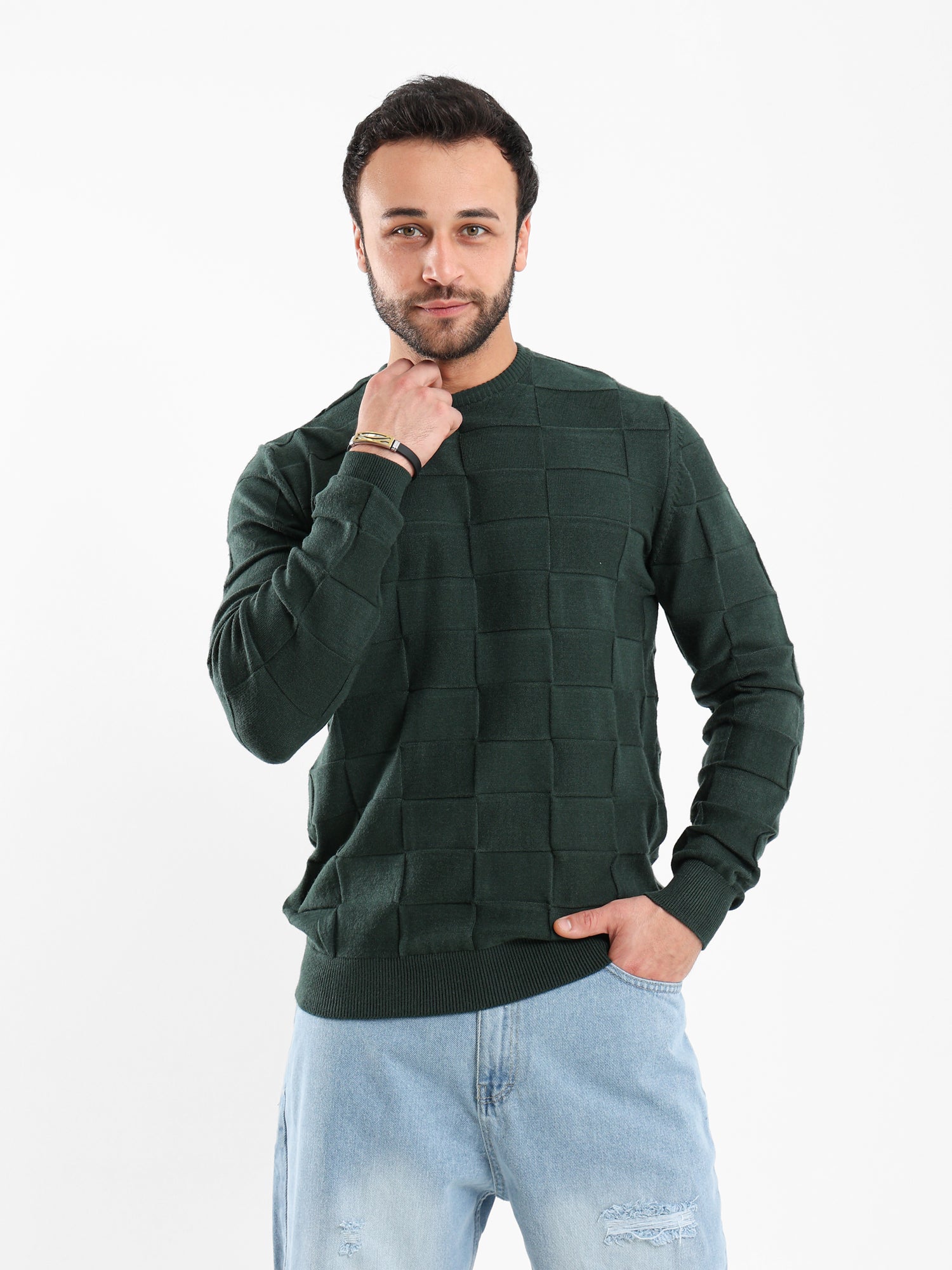 Crew Neck Sweater Long Sleeve