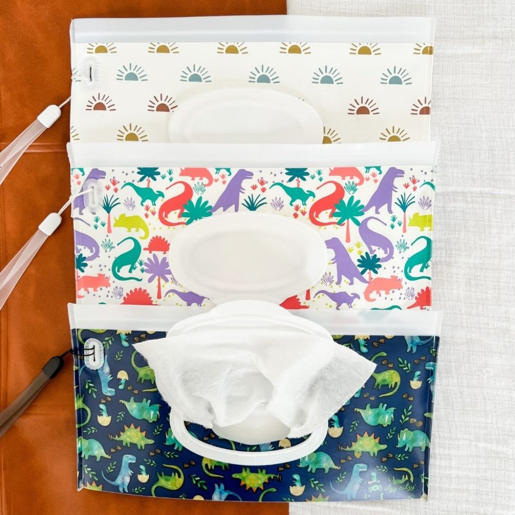 Take & Travel Pouch? Reusable Wipes Case