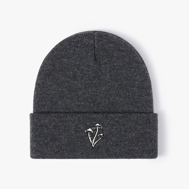 Unisex Commute Mushroom Eaveless Beanie Hat