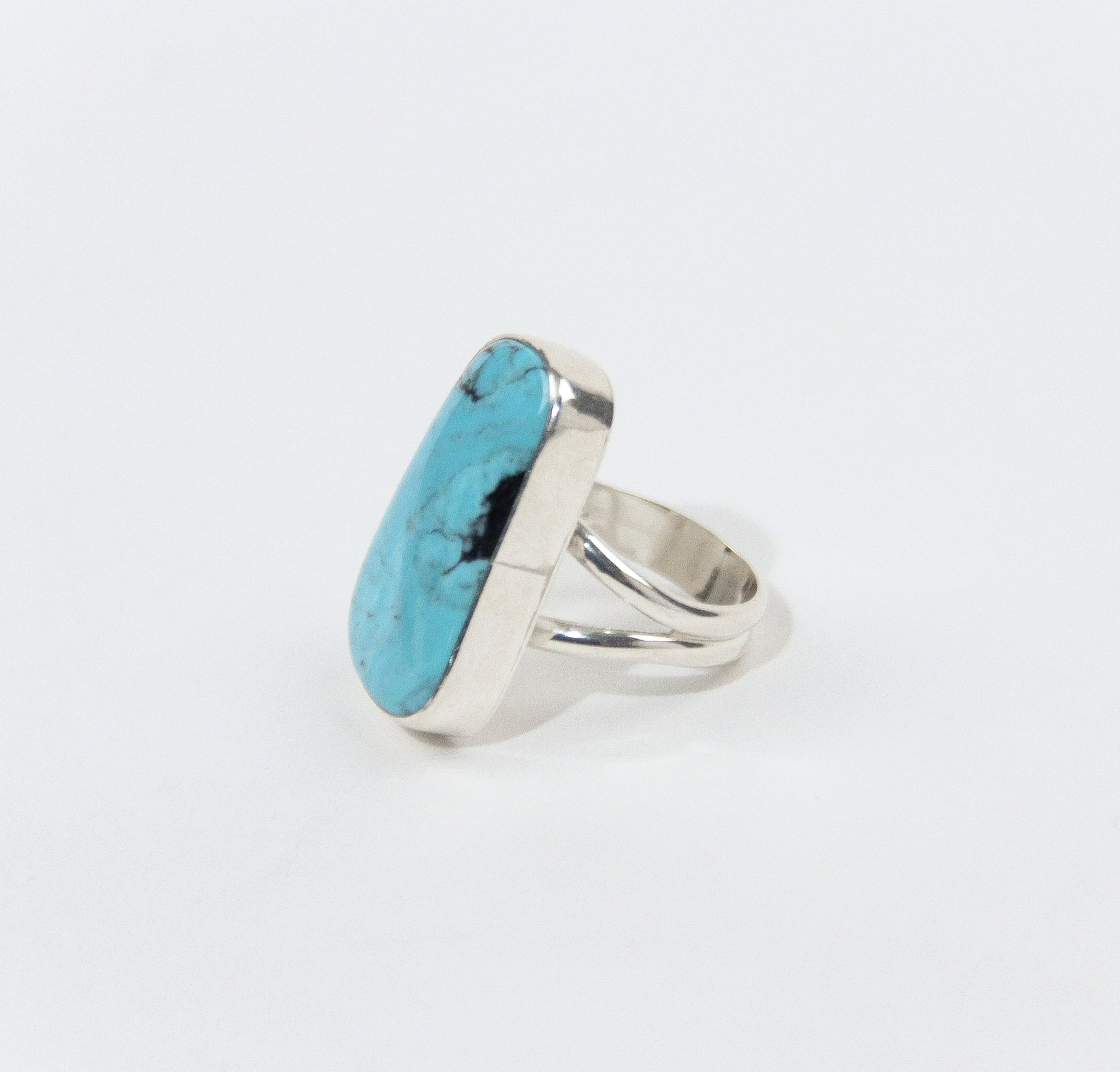 Teller Irregular Turquoise Ring