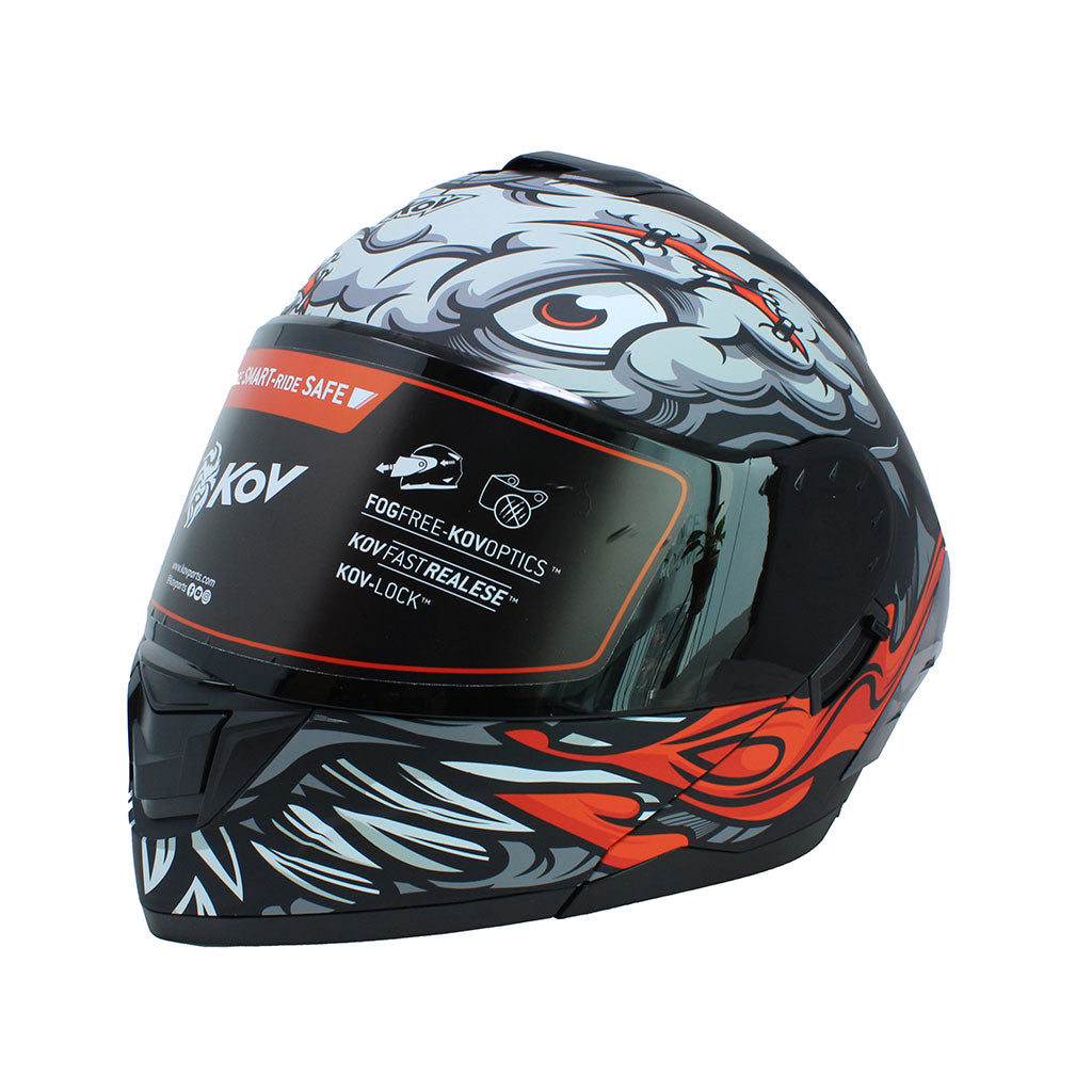 Casco Rush Brainy Negro