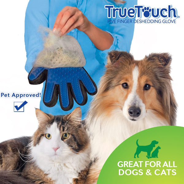 TrueTouch deshedding glooves