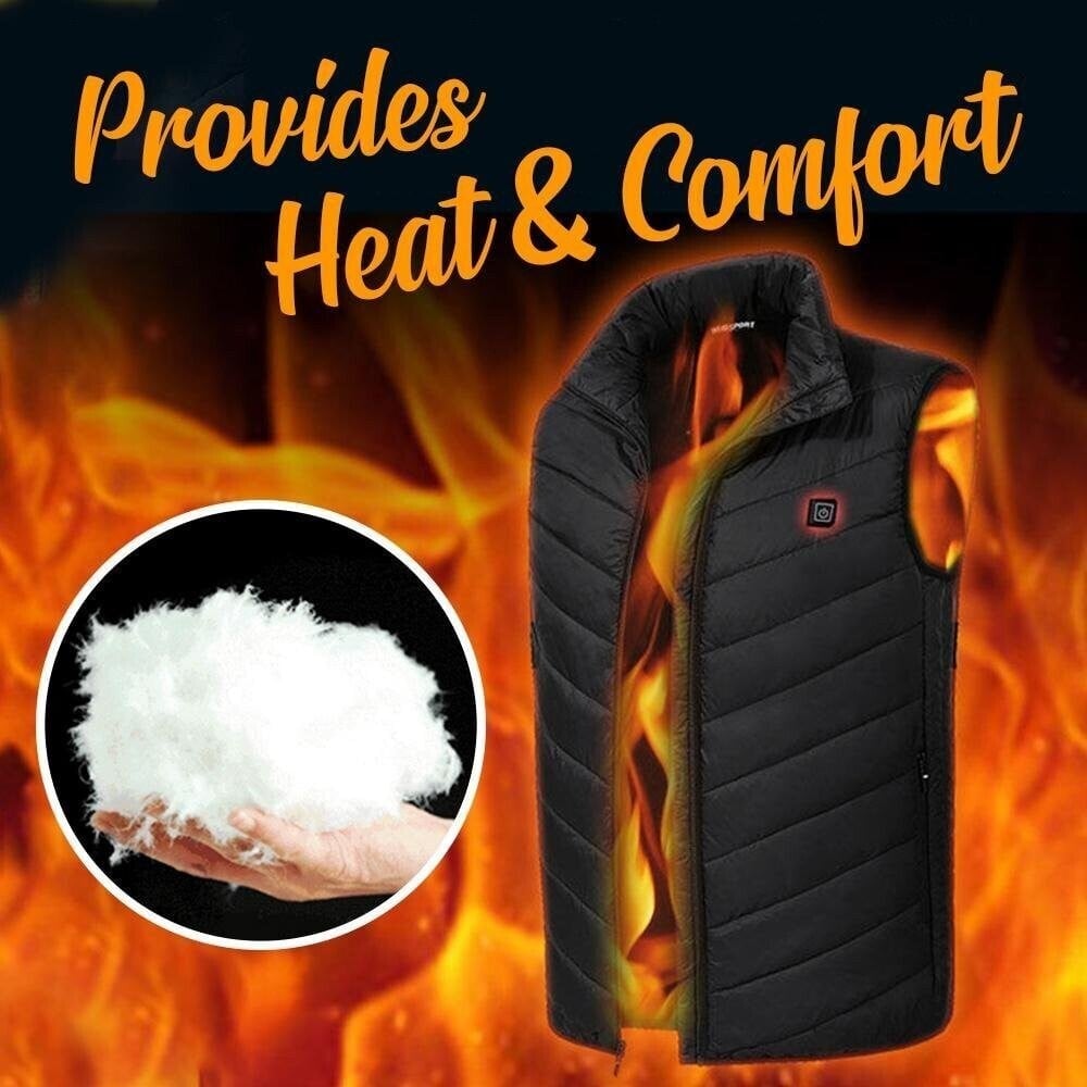 🔥Electrically heated down vest