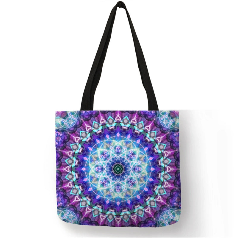 Women's Medium Polyester Geometric Basic Classic Style Square Open Shoulder Bag