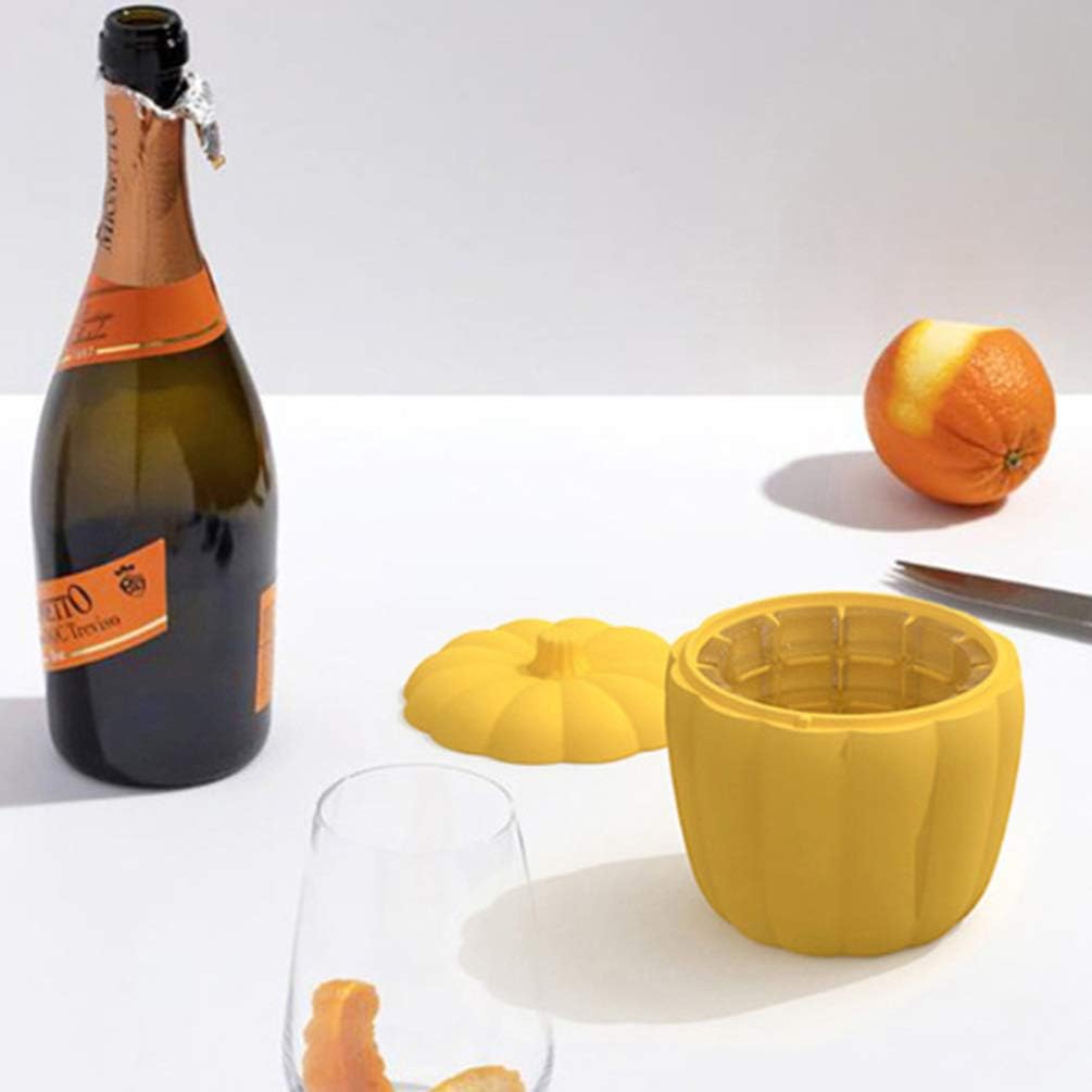 🧊Summer Hot Sale-Pumpkin Silicone Ice Bucket