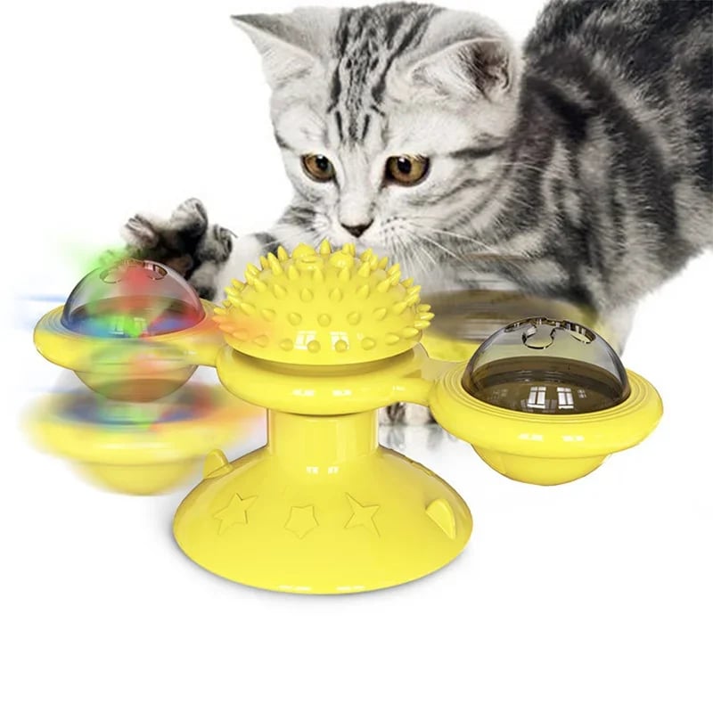 🔥 Interactive Windmill Cat Toys with Catnip🔥