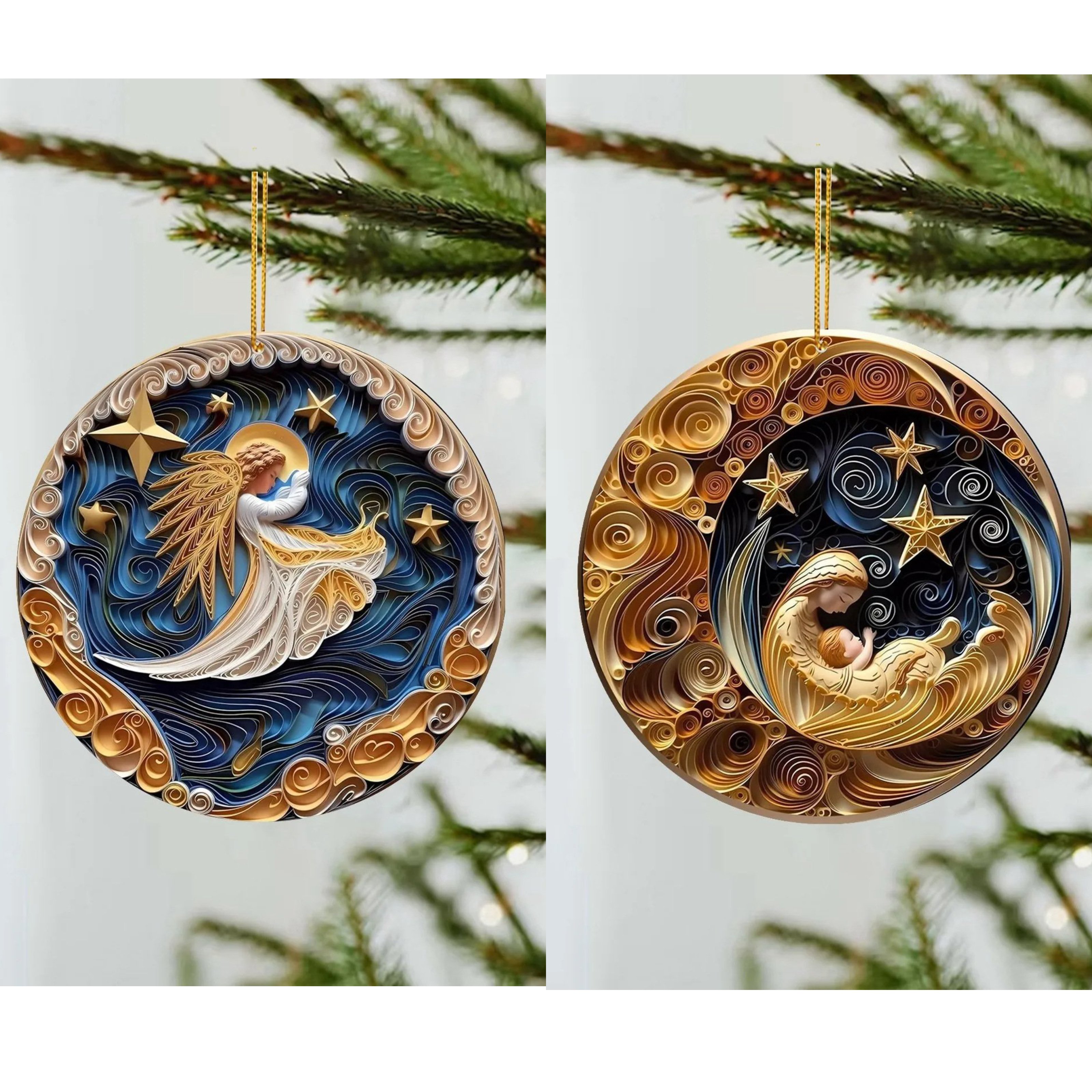 2023 Handmade Ornaments With Good Wishese