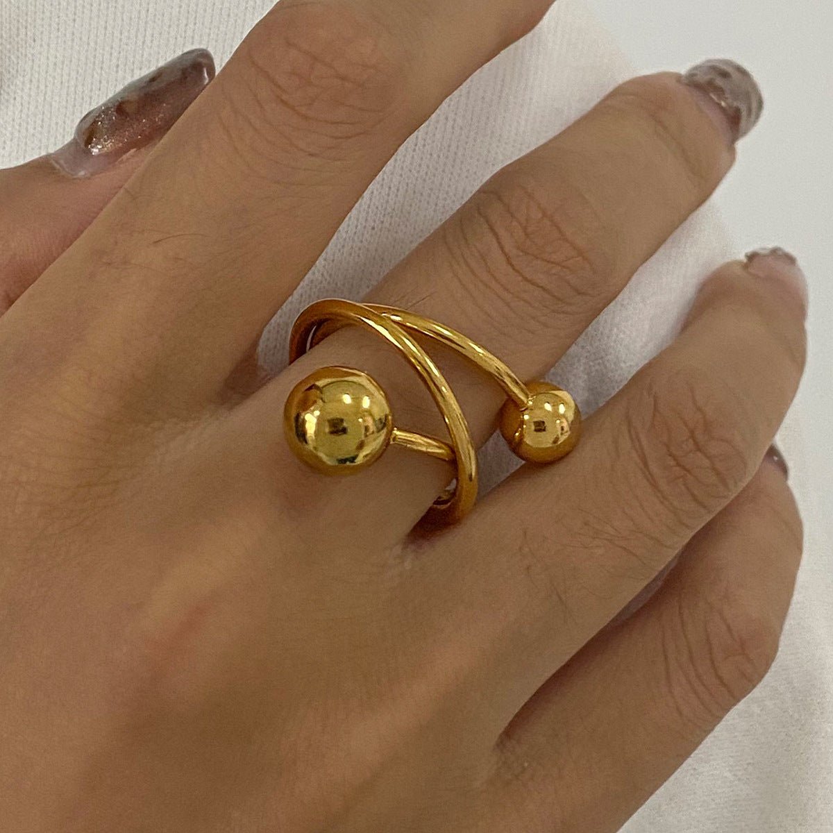 Titanium Steel Rings Hand Jewelry Rings Rings Stainless Steel