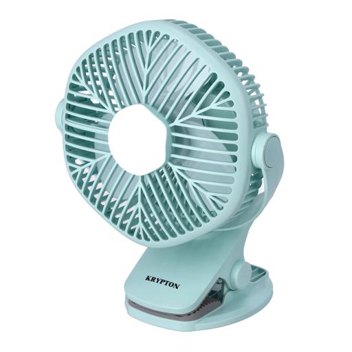 5 inch Rechargeable Powerful Table Fan With LED. Table Fan with Light