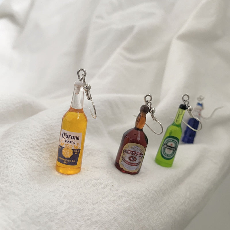 Tiny Beer Earrings