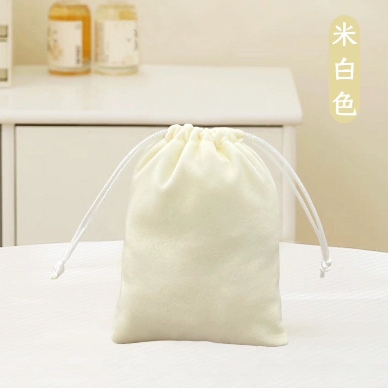 100 Pieces Factory Flannel Jewelry Packaging Bag Buddha Beads Jewelry Play Bag Brocade Bag Gift Bag Drawstring Bag