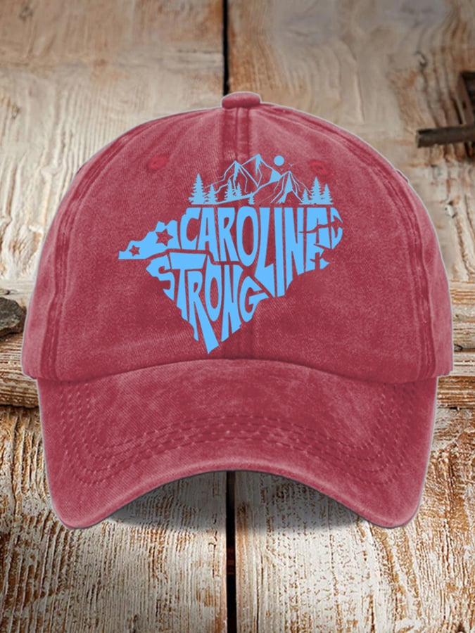 Men's and Women's Hurricane Helen Disaster Relief Washed and Distressed Hats