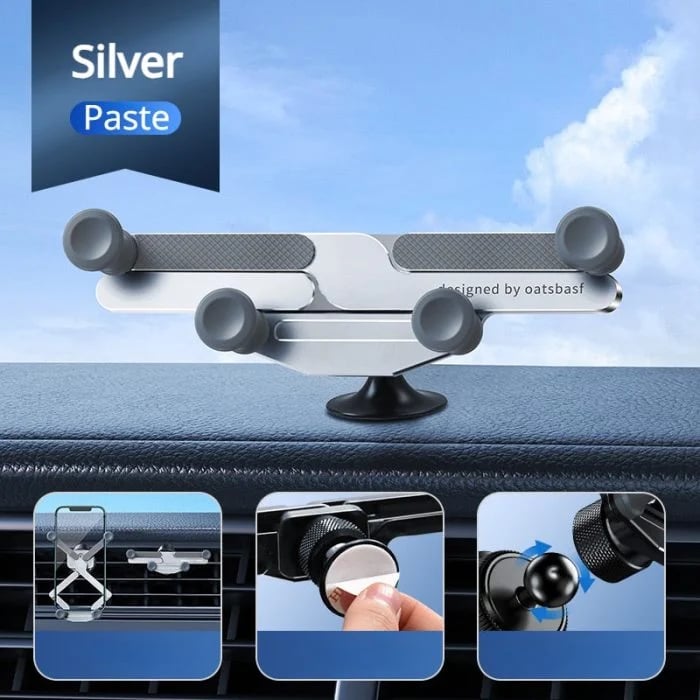 🔥Last Day Promotion 49% OFF - Invisible Rotatable Air Vent Mount Car Phone Holder