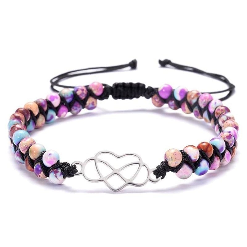 🔥Último Día 49% Off🔥🔥🎄-Para nieta - Pulsera de cuentas para que siempre estés en la mía