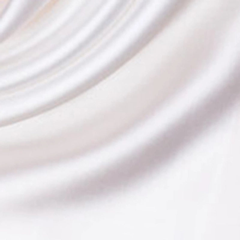 Women's Minimalist Solid Color Satin Printing Silk Scarf