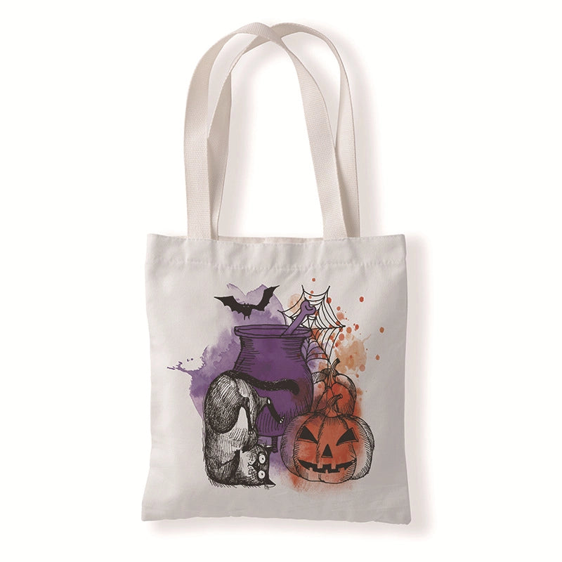 Women's Minimalist Color Block Shopping Bags