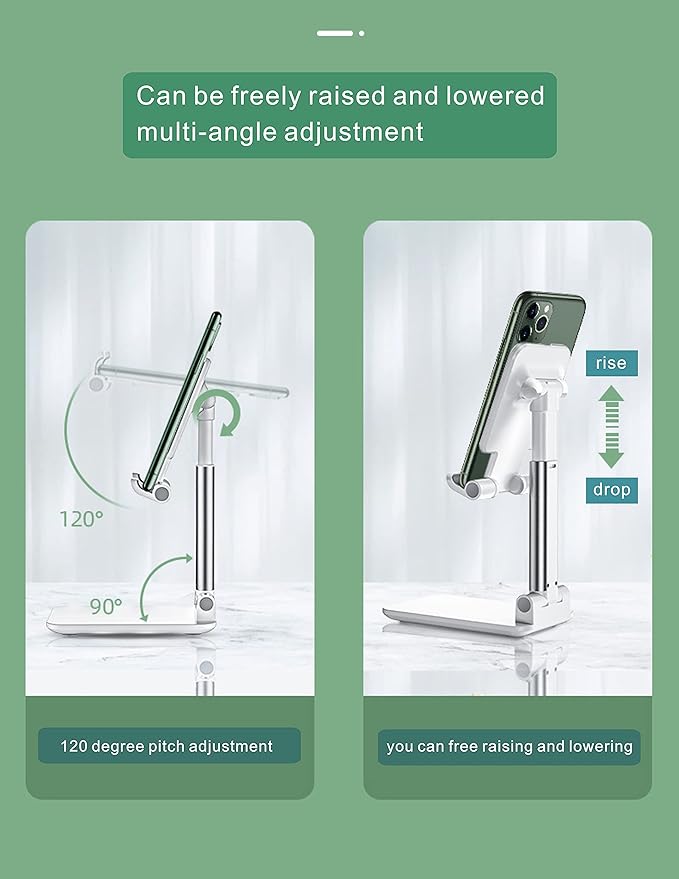 Cell Phone Stand (Portable & Adjustable)
