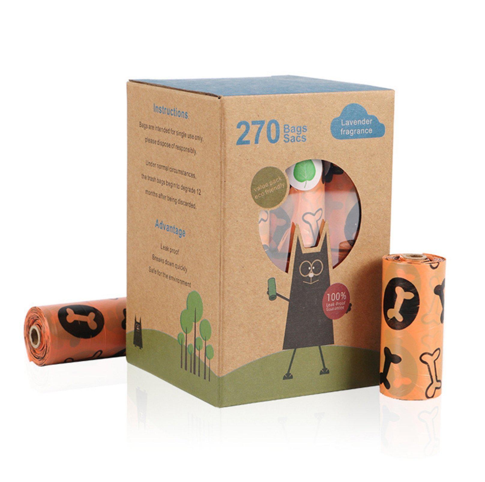 Pet Waste Bag (poop bag) 18 Rolls EPI Biodegradable