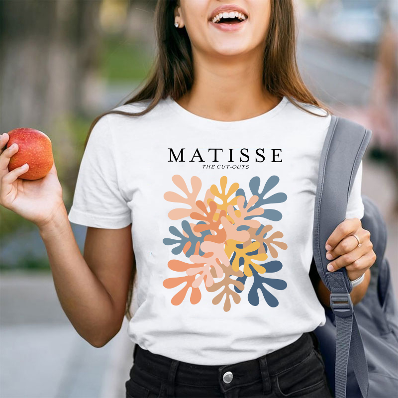 Matisse The Cut Outs Teacher T-Shirt