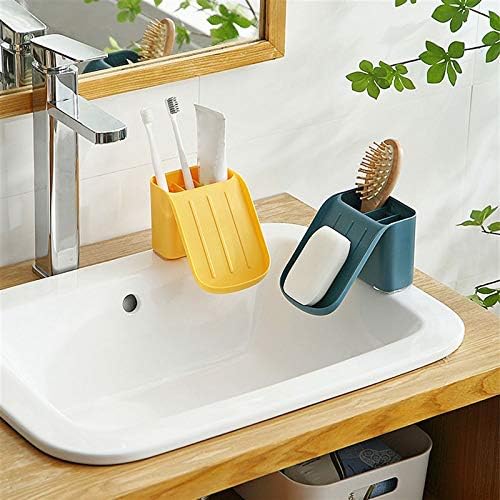 2 Pieces Soap Brush Holder. Portable Soap Dish Holder