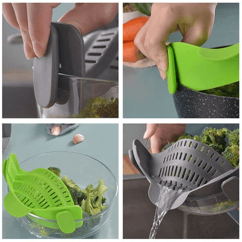 🔥Kitchenware hot selling section🔥Clip-on colander