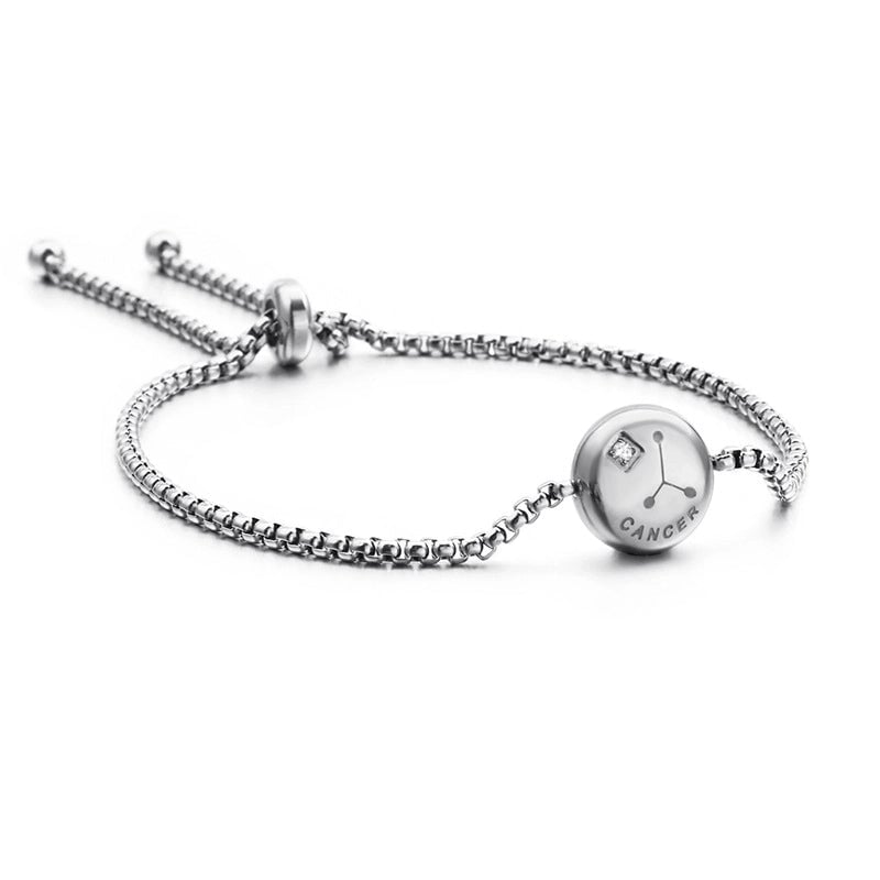 Minimalist Constellation Titanium Steel Rhinestones Bracelets In Bulk