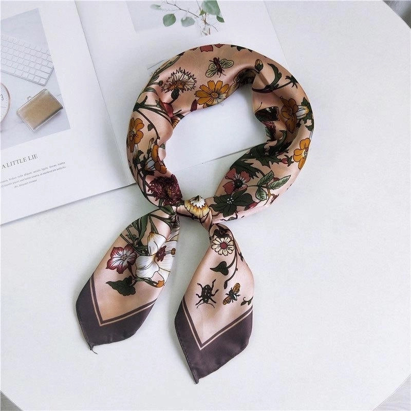 Ins Wind Ladies Wild Art Small Scarf