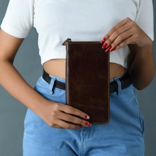 Women's Wallet- Cocoa Brown