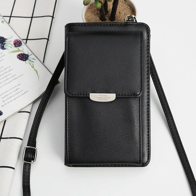 Korean Pu Long Large Capacity Multi-purpose Wallet Mini Mobile Phone Bag