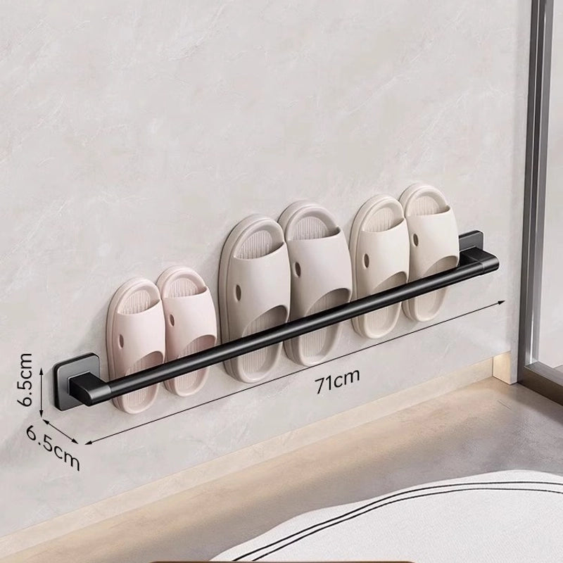 Casual Solid Color ABS Bathroom Racks