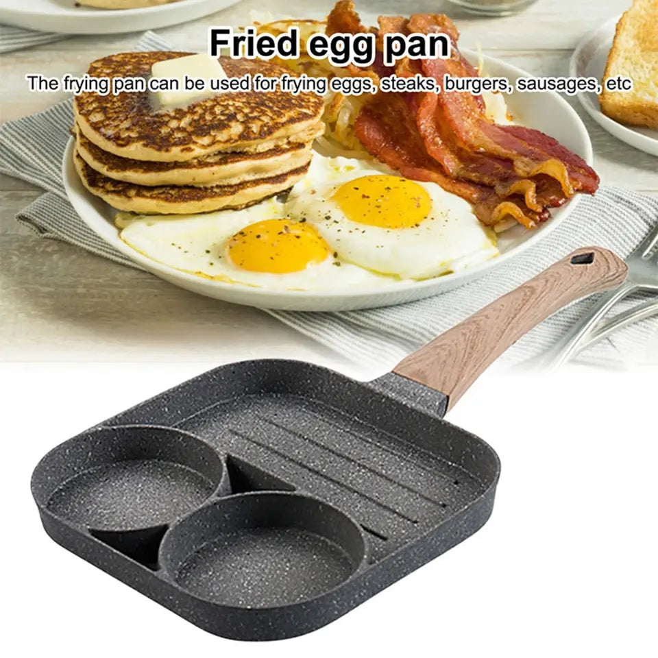 3IN1 MARBLE COATED FRYING PAN WITH GRILL