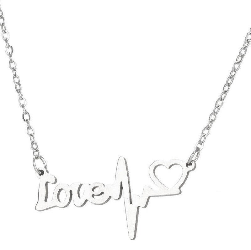 Fashion Geometric 201 Stainless Steel 18K Gold Plated Plating Stainless Steel Necklaces