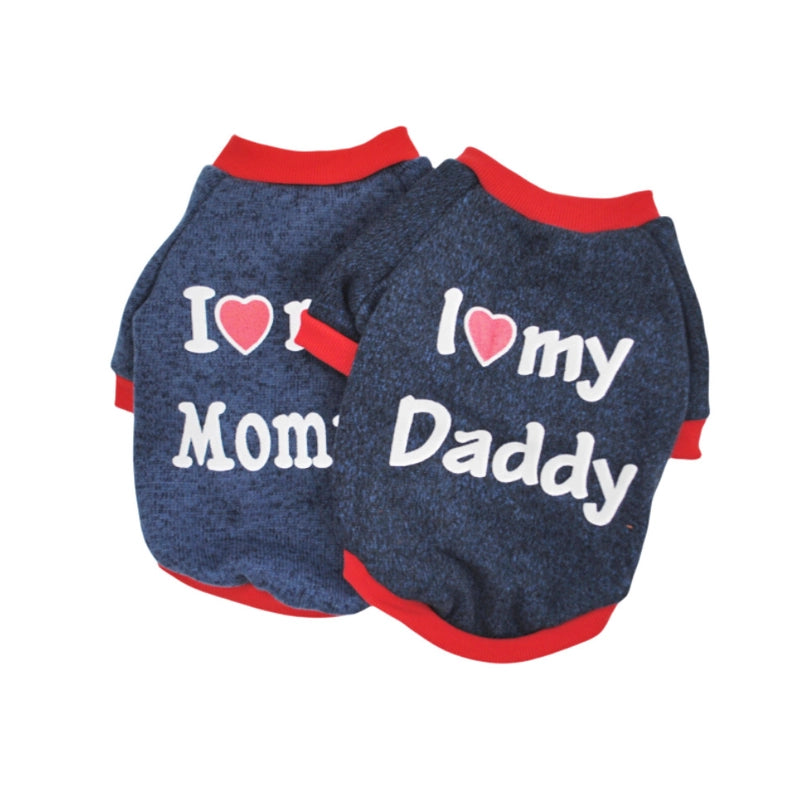 Pet Clothes Dog Clothes Spring And Autumn Thickened Jacket