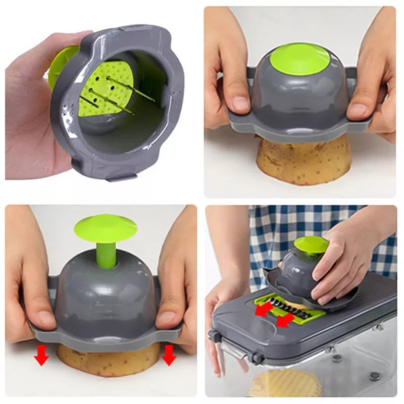 22IN1 MUTIFUNCTIONAL VEGETABLE CUTTER