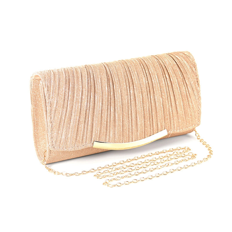 Small Portable Shoulder Bag Cosmetic Storage Bag Fashionable Exquisite Glitter Personalized Temperament Lock Evening Bag