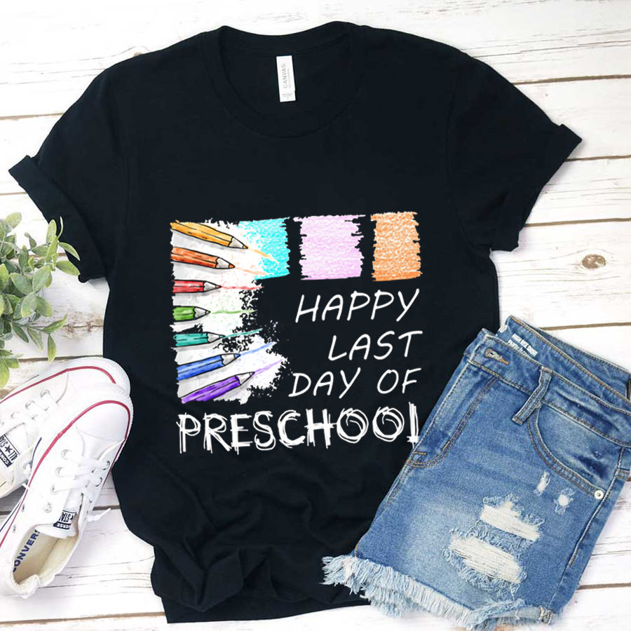 Personalized Happy Last Day Of Preschool T-Shirt