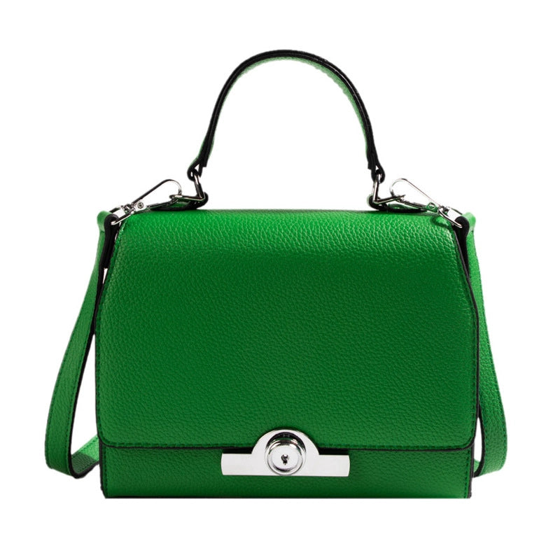 Women's Small All Seasons Pu Leather Classic Style Handbag