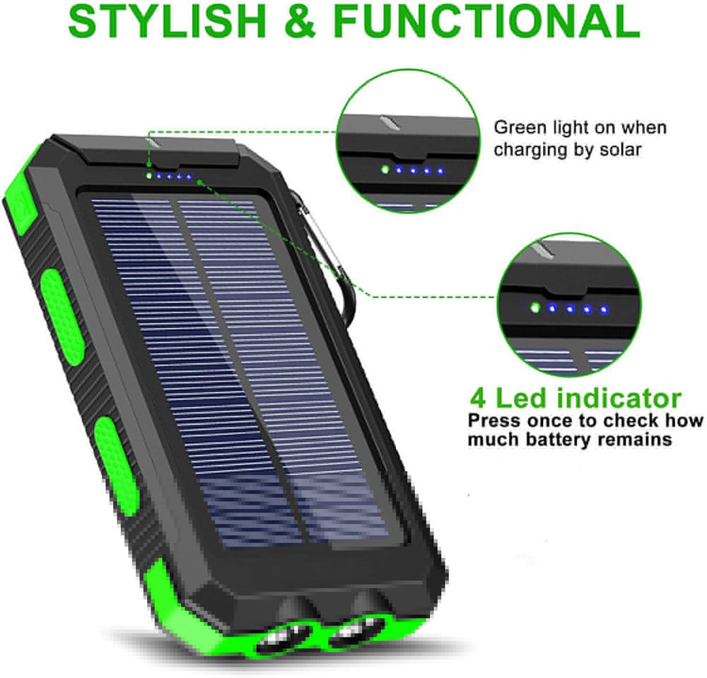 Solar Power BankBuy2 Free Shipping