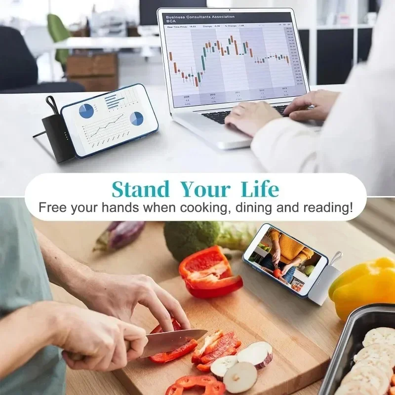 50000mAh Mini Power bank external battery plug-in power bank for iPhone12 13 14 15 Samsung Huawei and Xiaomi portable power bank