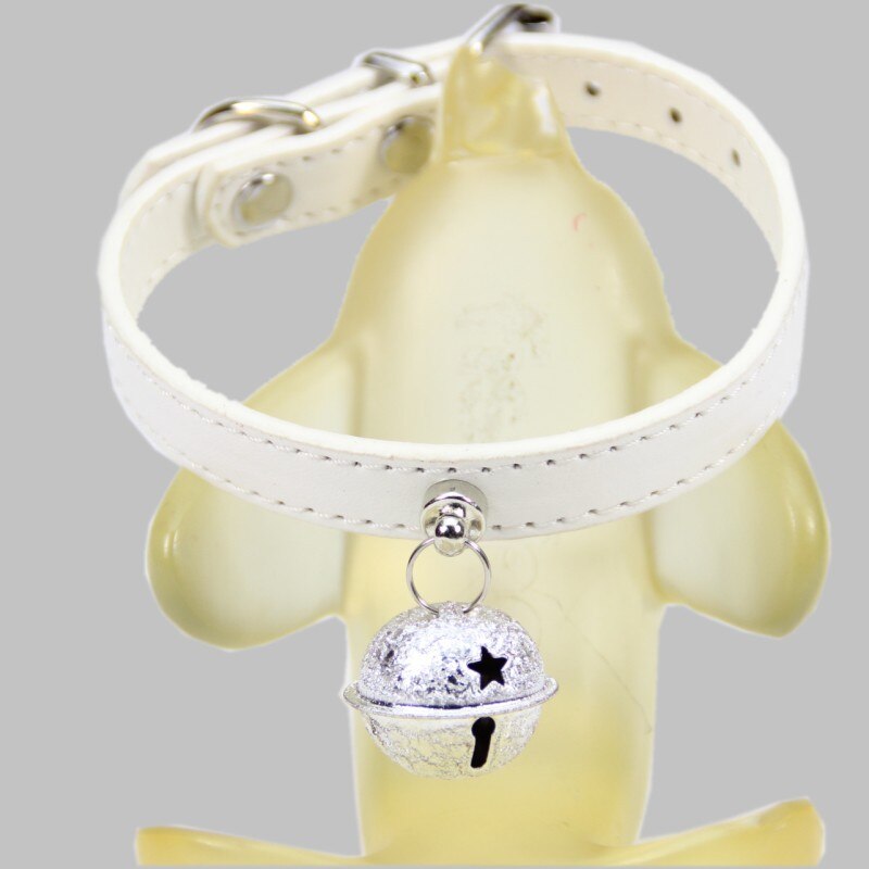 Adjustable PU Leather Dog Collar