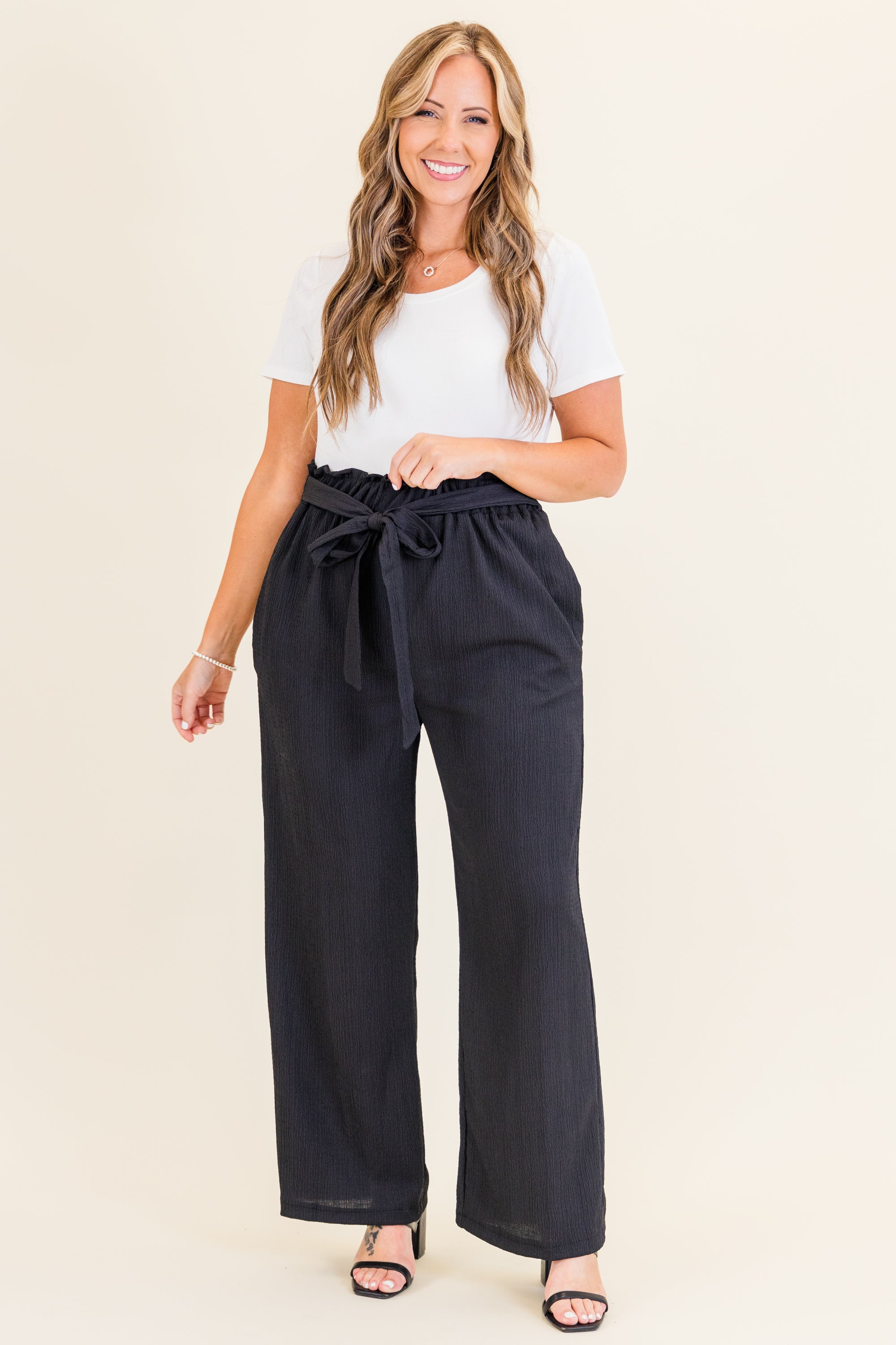 Dancing With Myself Pants. Black