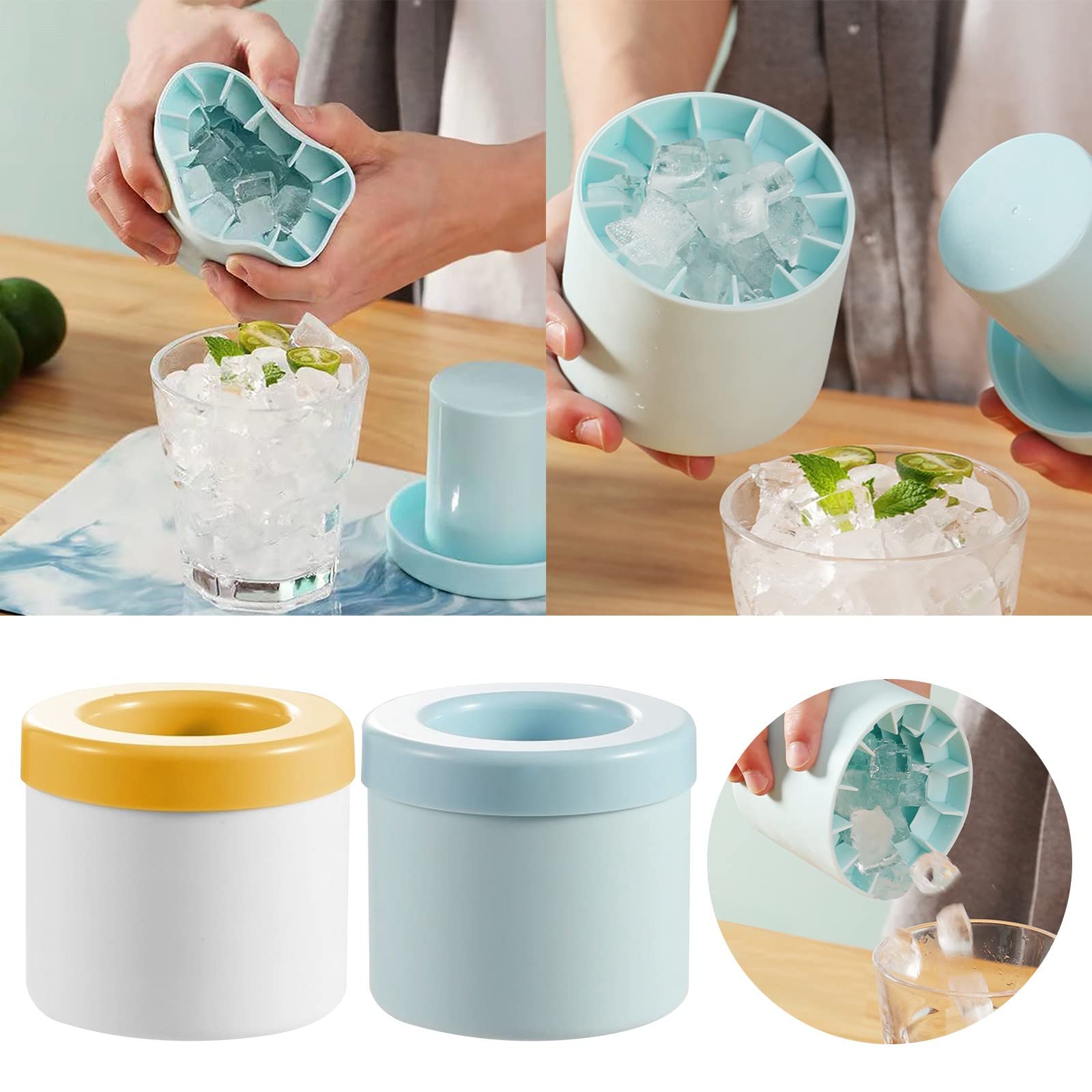 🔥Summer Hot Sale- 48% OFF🔥Silicone Ice Cube Maker Cup