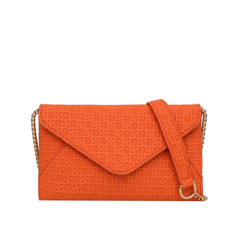 Women's Small Pu Leather Solid Color Streetwear Square Flip Cover Crossbody Bag