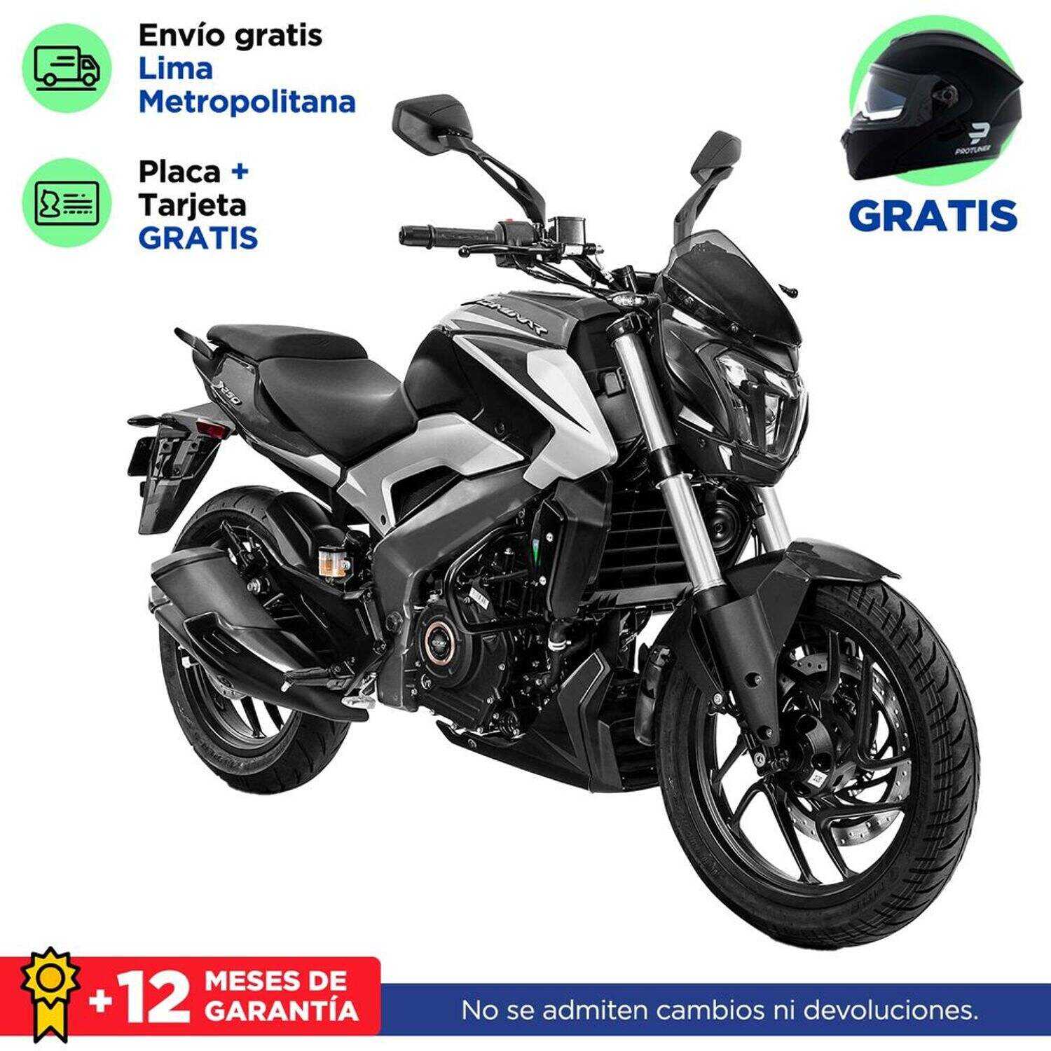 B-Moto Bajaj Dominar 250 Negro