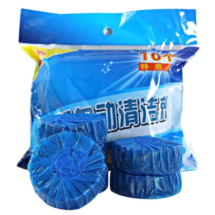 Toilet Cleaner Flush Tablets 10 Pcs