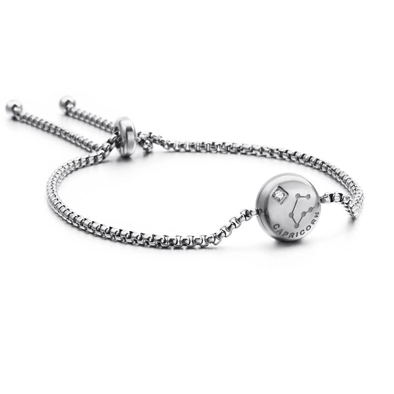 Minimalist Constellation Titanium Steel Rhinestones Bracelets In Bulk