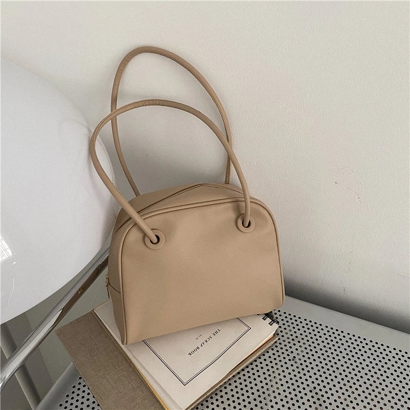 Large Bag Women's Bag New  Version Of Retro Shoulder Bag Niche Design Armpit Tote Bag Commuter Bag