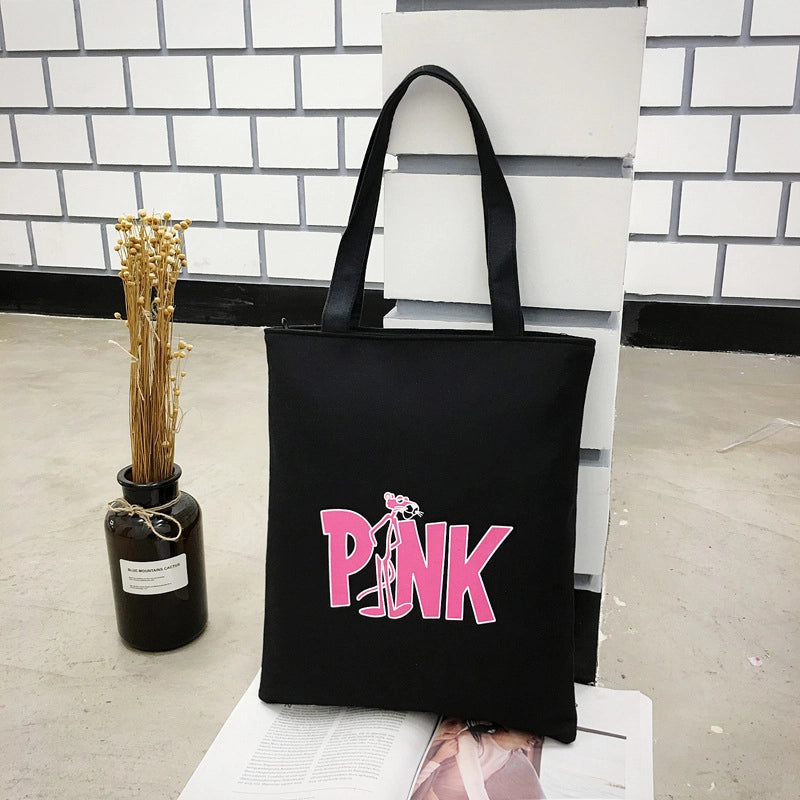 Women's Medium Nylon Animal Streetwear Square Zipper Shoulder Bag